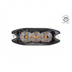 Výstražné osvetlenie oranžové 3x3W LED R65 R10 12/24V IP67 Amio Tuning.Cool