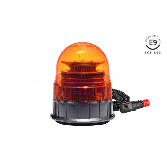 Výstražný maják W02M magnetický R65 R10 36LED 12 / 24V IP56 Amio Tuning.Cool