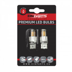 W21/5W LED žiarovka (30 x SMD 3020) červená canbus 12/24V Einparts Tuning.Cool