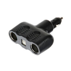 Zástrčka zapaľovača - rozdvojka 12 / 24 V + USB Lampa Tuning.Cool