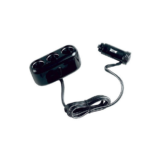 Zástrčka zapaľovača - roztrojka 12 / 24 V Lampa Tuning.Cool