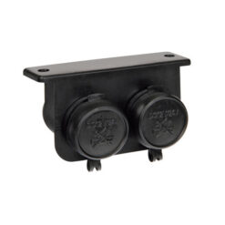 Zásuvka s uzáverom dvojitá 12/24 V do 15 A Lampa Tuning.Cool