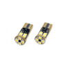 Žiarovky LED CANBUS 12SMD 2835 T10e (W5W) White 12V/24V (2ks) Amio Tuning.Cool