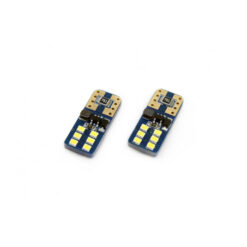 Žiarovky LED CANBUS 12SMD UltraBright 2016 T10e (W5W) White 12V/24V (2ks) Amio Tuning.Cool
