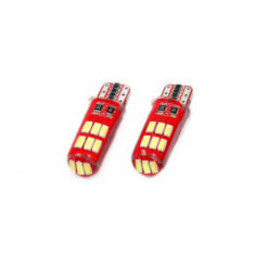 Žiarovky LED CANBUS 15SMD 4014 T10e (W5W) SILCA White 12V (2ks) Amio Tuning.Cool
