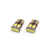 Žiarovky LED CANBUS 18SMD 4014 T10e (W5W) White 12V (2ks) Amio Tuning.Cool