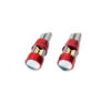 Žiarovky LED CANBUS 27SMD 3014 T10e (W5W) White 12V/24V (2ks) Amio Tuning.Cool