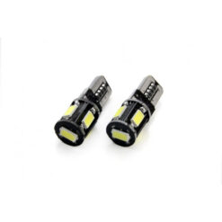Žiarovky LED CANBUS 5SMD 5730 T10 (W5W) White (2ks) Amio Tuning.Cool