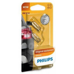 Žiarovky Philips W3W 12V 2ks Philips Tuning.Cool